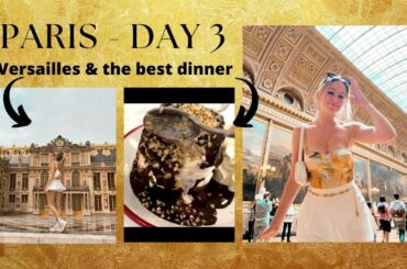 Versailles Palace Tour + the Best Budget French food restaurant | Bouillon Pigalle | Day 3