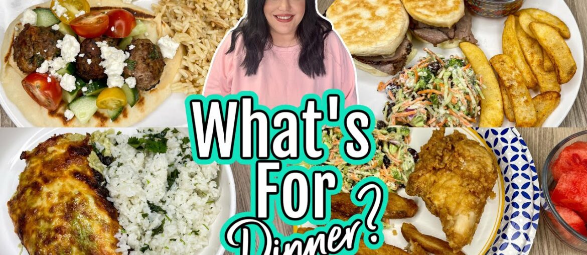 EASY DINNER IDEAS | WHAT'S FOR DINNER | BUDGET FRIENDLY MEALS