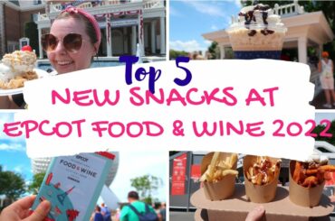 NEW (And Strange) Snacks at Epcot Food & Wine Festival 2022 | Disney World Pro-Tips!