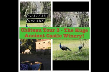 Chateau Dreams Chateau Tour 3 -  Discovering WINE Making TREASURE & Tour the HUGE Castle Winery!