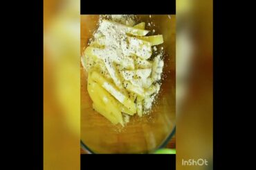 French fries | Potato fingers | Quick snacks recipe| potato recipe #shorts @kitchen house
