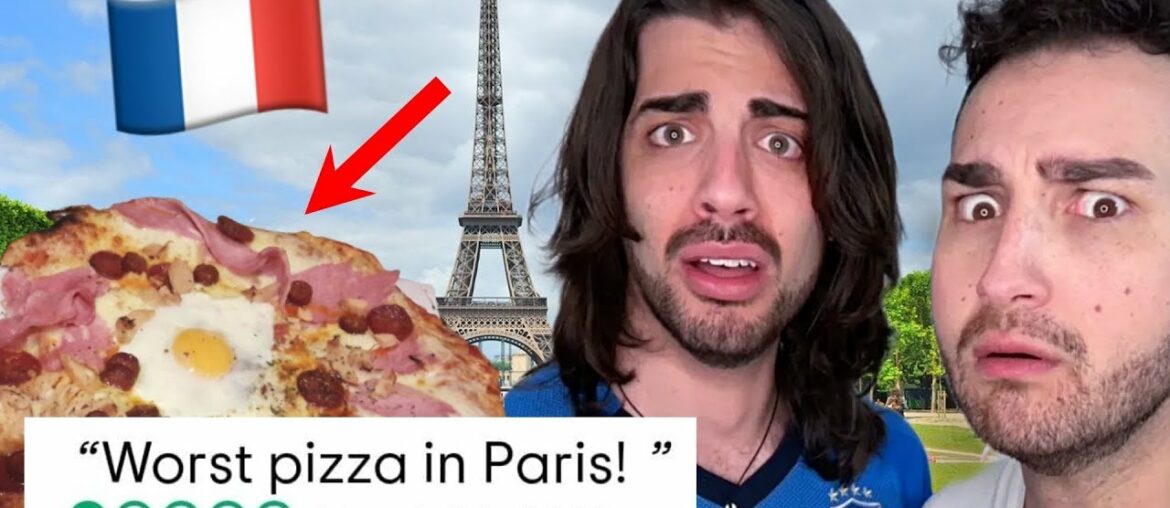Italians try the WORST PIZZA in Paris Italians try the WORST PIZZA in Paris