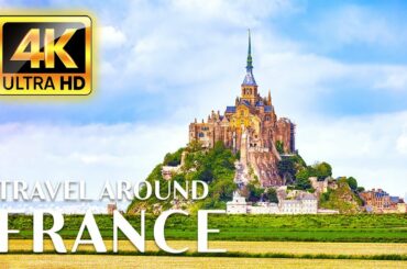 FRANCE 4K - Relaxing Music With Stunning Nature Videos For Stress Relief | 4K HDR