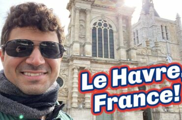 Arriving in FRANCE! MSC Cruise Day 2 - Le Havre, France!