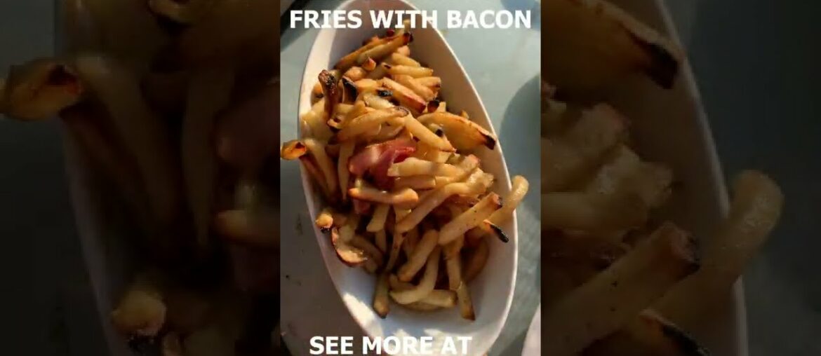 #Bacon and #french  fries on your grill. Watch The MyGrillie Guy