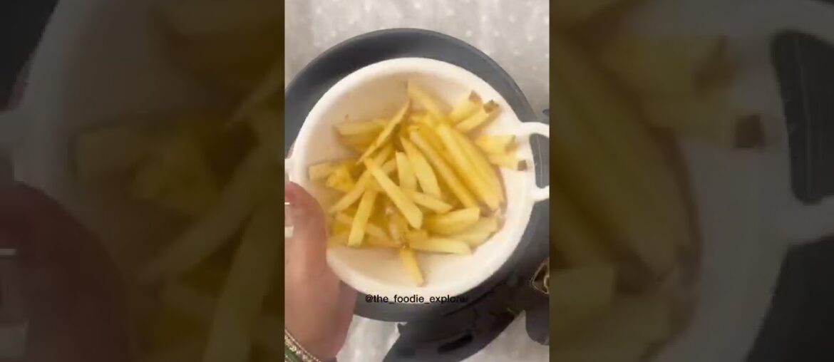 French Fries | Easy Quick French Fries | Air fryer recipes | Easy Recipes | Potato Recipes