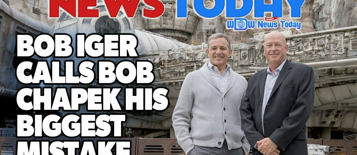 Bob Iger Calls Bob Chapek His Biggest Mistake Bob Iger Calls Bob Chapek His Biggest Mistake