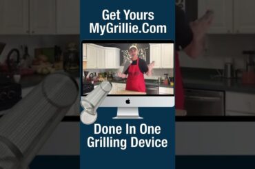 Learn To BBQ Grill Salmon Grapes Spinach Garlic Recipe #shorts