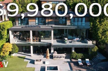 Inside this $9,980,000 MODERN MANSION in West Vancouver