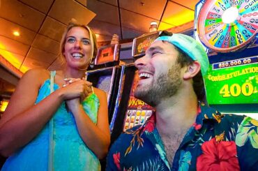 I Put $200 In A Slot Machine On A Cruise, Here’s What Happened | We Had A Private Dinner