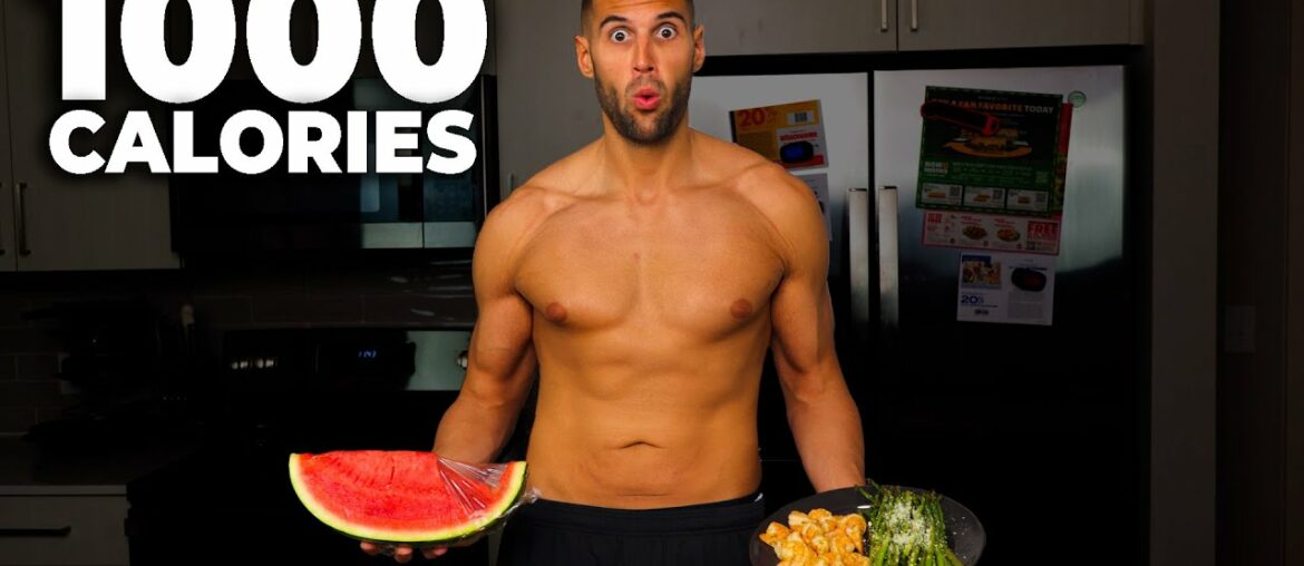 1000 Calories Full Day of Eating on a Fat Loss Sprint