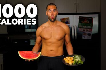 1000 Calories Full Day of Eating on a Fat Loss Sprint