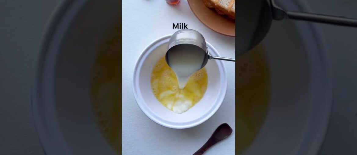 French Honey Toast Recipe | Esay Breakfast |#shorts #frenchtoast