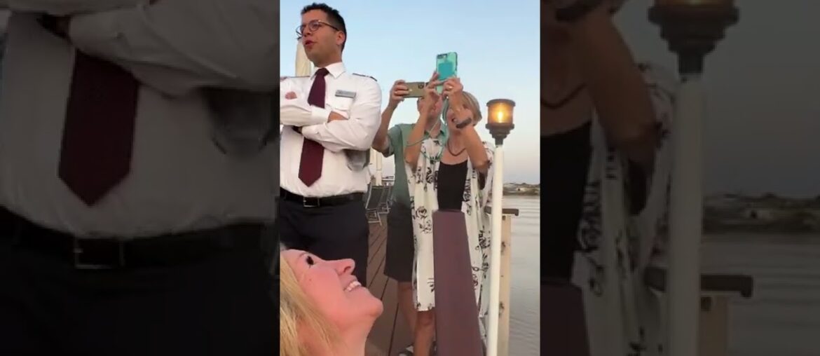 Le Mascaret Tidal Bore at Sunset in Libourne France on Viking Forseti Le Mascaret Tidal Bore at Sunset in Libourne France on Viking Forseti