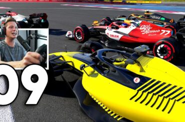 GOING THREE WIDE IN FRANCE! - F1 22 My Team Career - Part 9