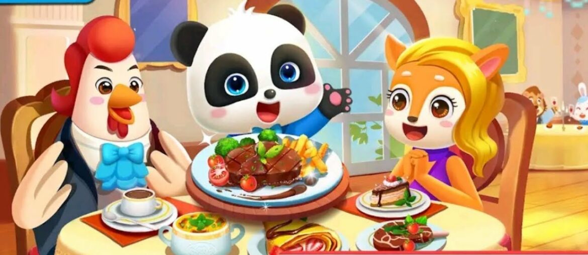 Baby Panda's French Restaurant – Learn About Dining Etiquette and Table Manners! | BabyBus Games Baby Panda's French Restaurant - Learn About Dining Etiquette and Table Manners! | BabyBus Games
