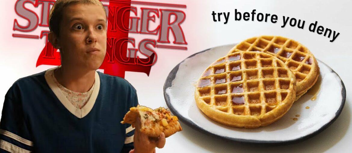I recreated Foods from Stranger Things 4 (pizza, eggos, risotto and more)
