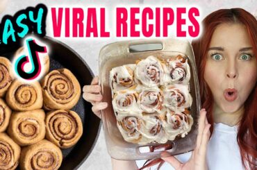 EASY Viral TIKTOK Recipes That Will ROCK YOUR WORLD!!!