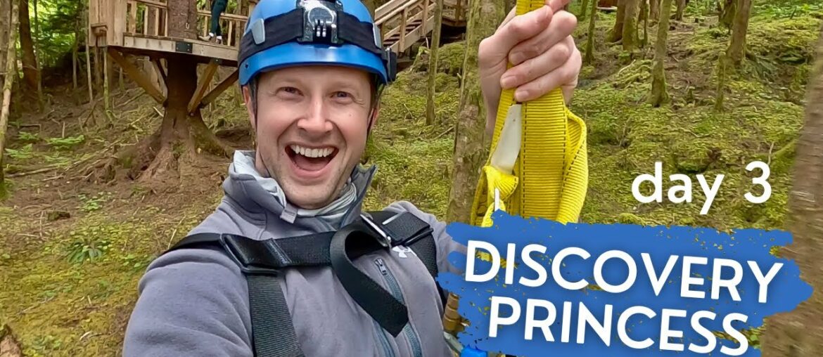 Discovery Princess Day 3: Ziplining in Ketchikan, Bistro Sur La Mer, and a Show in the Theater Discovery Princess Day 3: Ziplining in Ketchikan, Bistro Sur La Mer, and a Show in the Theater
