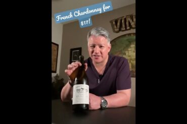 French Chardonnay for $17! Check out my review now. #wine #whitewine #france