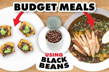 Pro Chef Turns Canned Black Beans Into 3 Meals For Under $9 | The Smart Cook | Epicurious