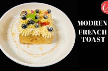 Modern french toast || french toast platting ||cooking side