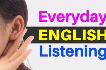 Listen English Everyday to Improve English Listening Skills | English Listening Practice Level 1