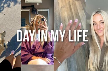 a day in boston: going blonder !!! summer try on haul, nails & dinner w kat !