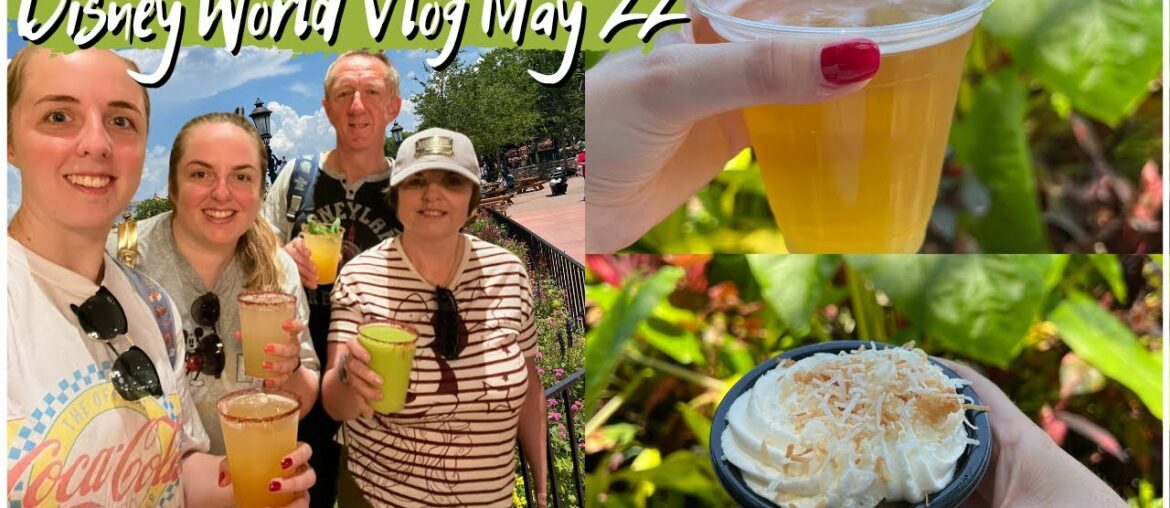 BEST Meal at Disney?! Wine Bar George, Epcot Flower & Garden | Walt Disney World Vlog 2022