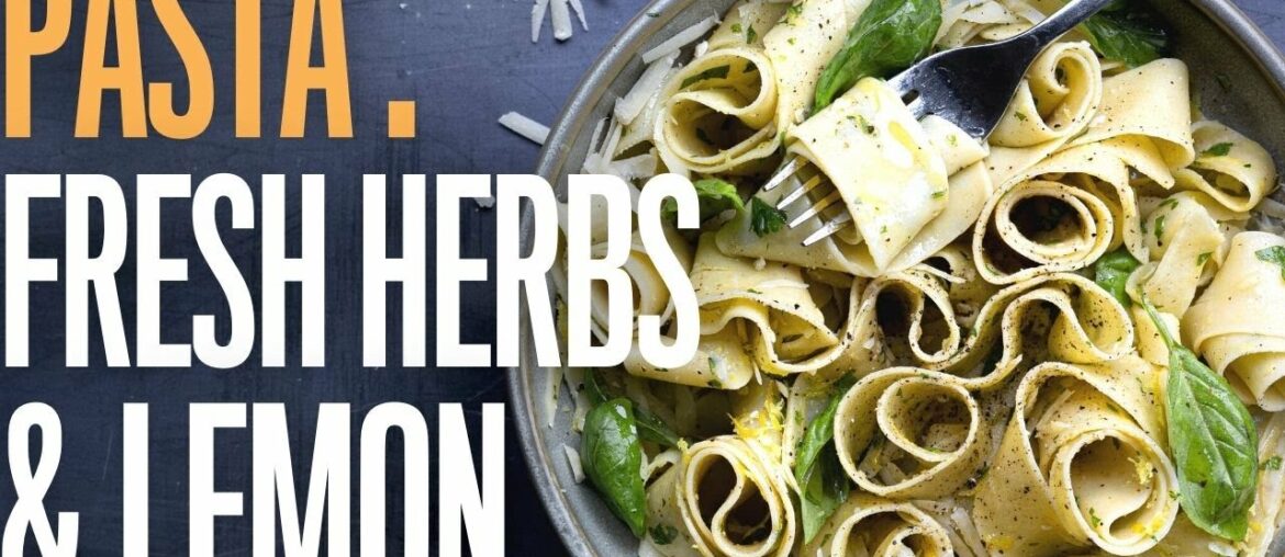 Instant pasta salad with fresh herbs, lemon & mint | great for the warm days. Instant pasta salad with fresh herbs, lemon & mint | great for the warm days.