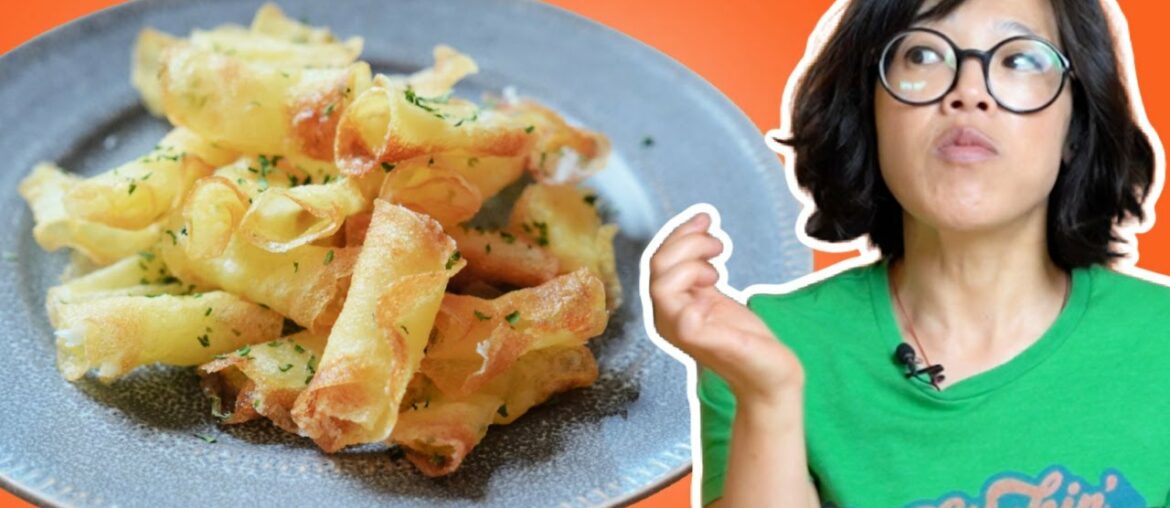 3-Ingredient Crispy Rolled Potato Chip Snacks - Cheap & Easy!