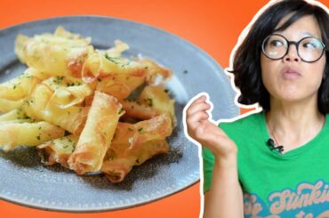 3-Ingredient Crispy Rolled Potato Chip Snacks - Cheap & Easy!