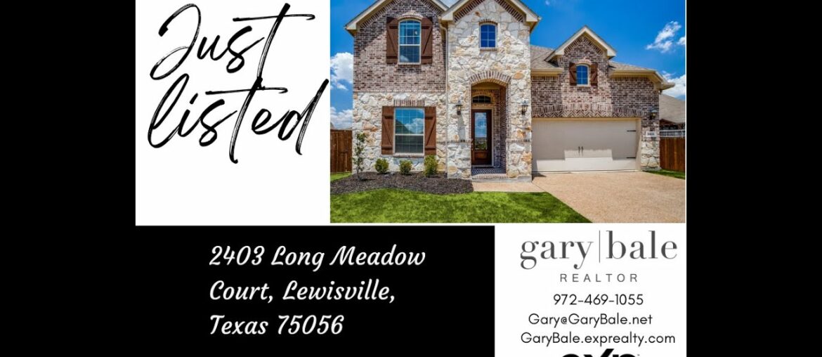 Just Listed- 2403 long meadow Court, Lewisville, TX 75056 Just Listed- 2403 long meadow Court, Lewisville, TX 75056