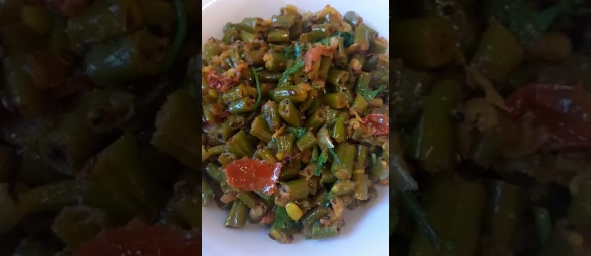 Green Beans ( French Beans) Sabji Recipe Quick and Easy #shorts