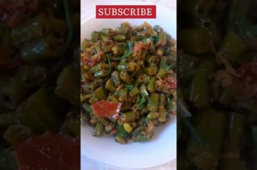 Green Beans ( French Beans) Sabji Recipe Quick and Easy #shorts