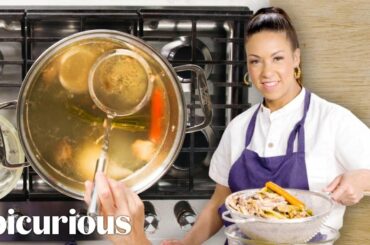 The Best Way To Make Chicken Stock | Epicurious 101