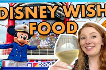 The BEST and WORST Food on Disney's NEW Cruise Ship -- The Wish