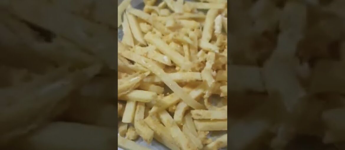 Ghar par french fries recipe kaise banaen | Sawan special #frenchfries #sawan #shorts