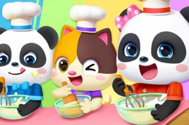 Little Panda's World Recipes #1 - Learn About French Foods for Kids - Babybus Games