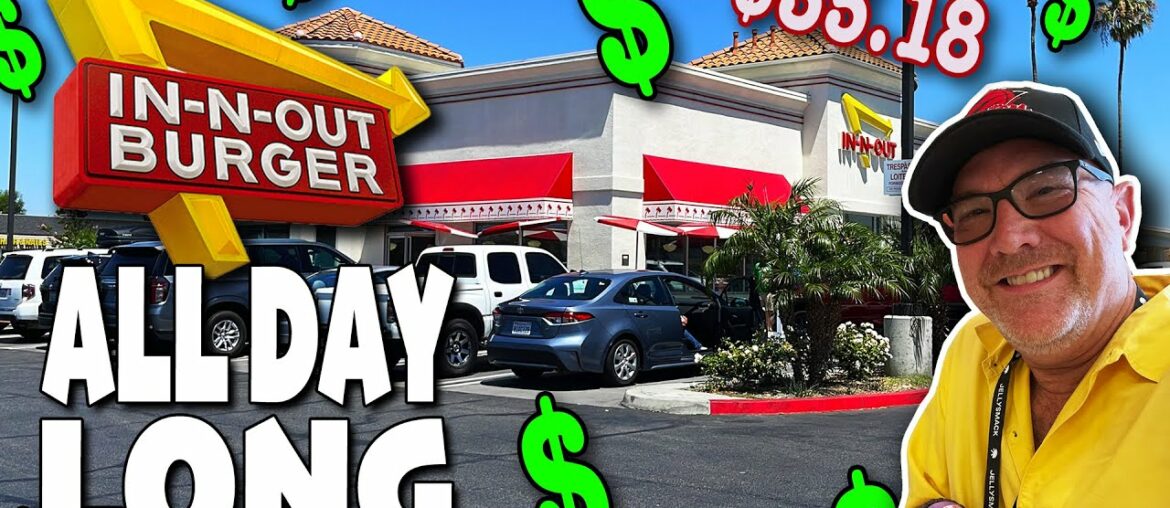 Living at In-N-Out Burger ALL DAY LONG!!!