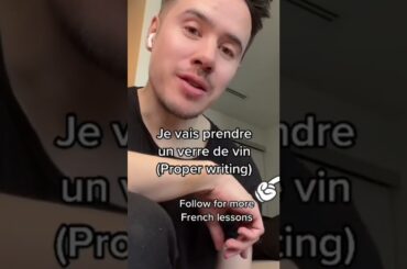 How to say I’ll have a glass of wine in french