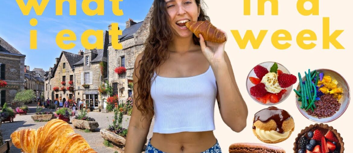 what i eat in a week in France | living in a tiny french village & cooking traditional food what i eat in a week in France | living in a tiny french village & cooking traditional food