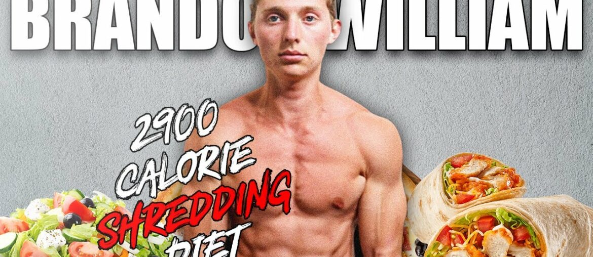 Ripped On 2900 Calories || Brandon William