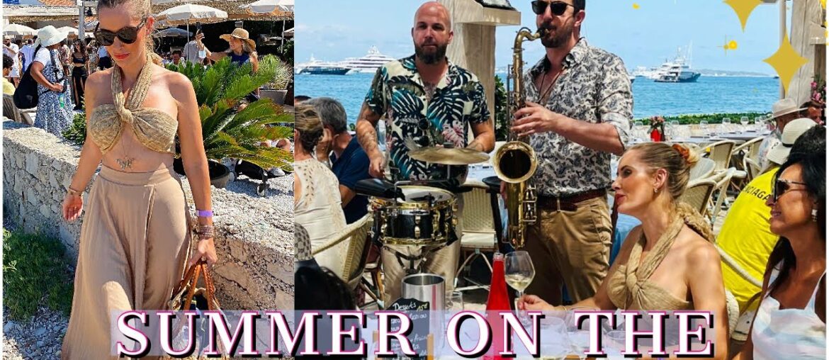FRENCH RIVIERA SUMMER | LA GUERITE CANNES | Fern Weston-Bennett Vlog