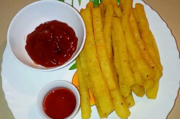 Long French Fries Recipe /Famous Crispy Potato Sticks / Crispy Mash Potato Sticks /Mash Potato Fries