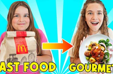 Transforming FAST FOOD Into A GOURMET MEAL!! | JKREW