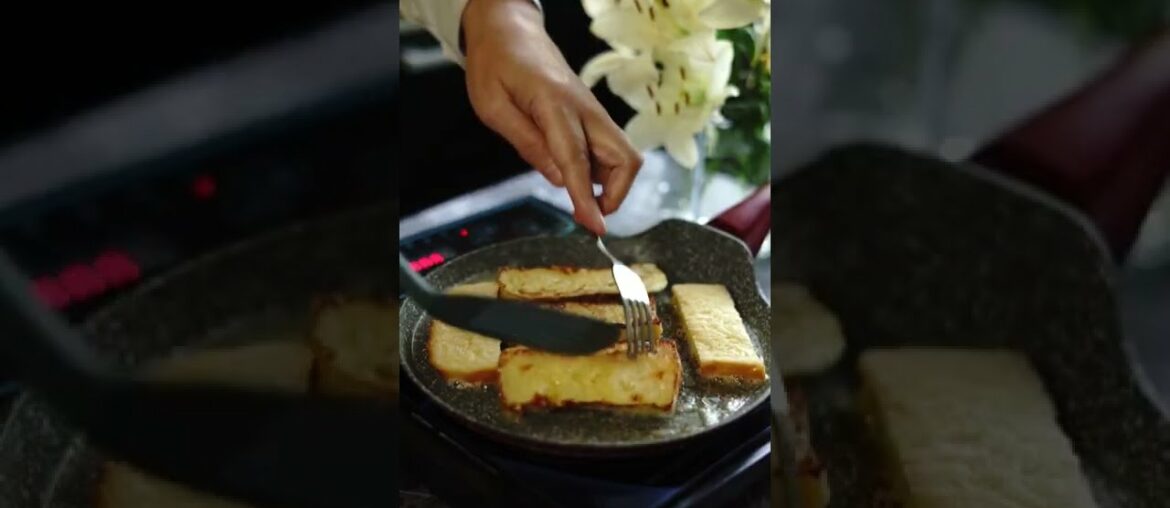 Soft French Toast / Classic Quick and Easy Recipe #shorts