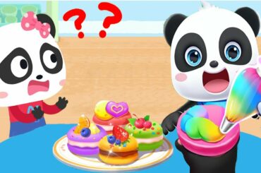 Little Panda's World Recipes #1 - Learn About French Foods for Kids - Babybus Games