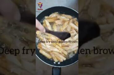 Crispy French Fries Recipe By Tipdish Food #short #shorts