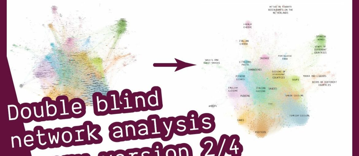 Euro cuisine network 2/4 - Network exploration